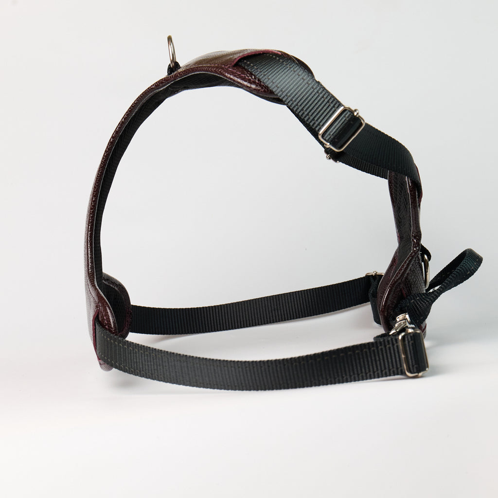 Anaconda Double Leather Dog Harness - additional product view