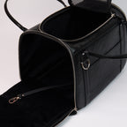 Anaconda Foldable Leather Pet Carrier - additional product view