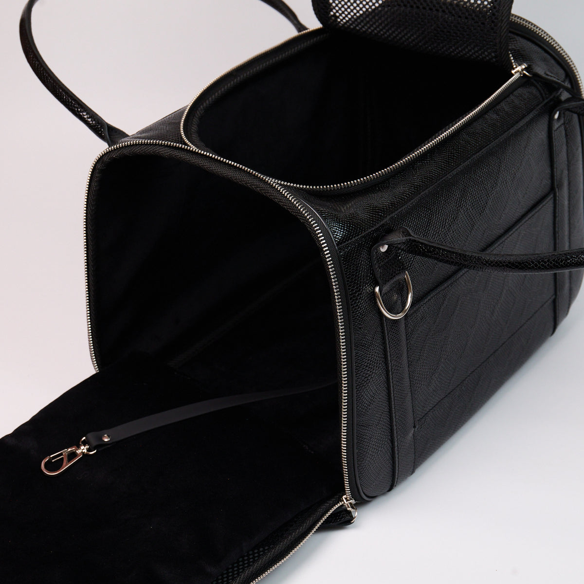 Anaconda Foldable Leather Pet Carrier - additional product view
