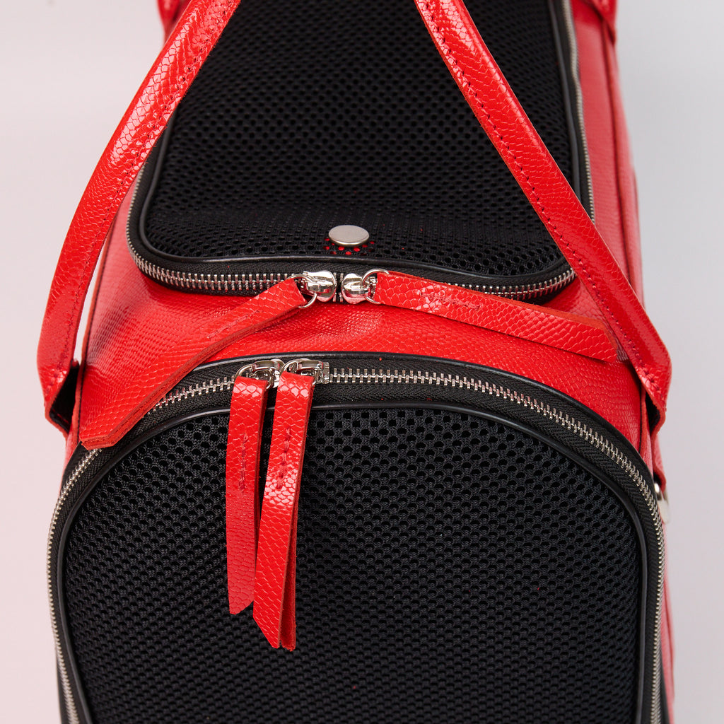 Anaconda Foldable Leather Pet Carrier - additional product view