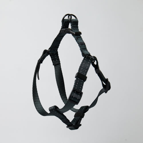 Nylon Dog Harness - Black