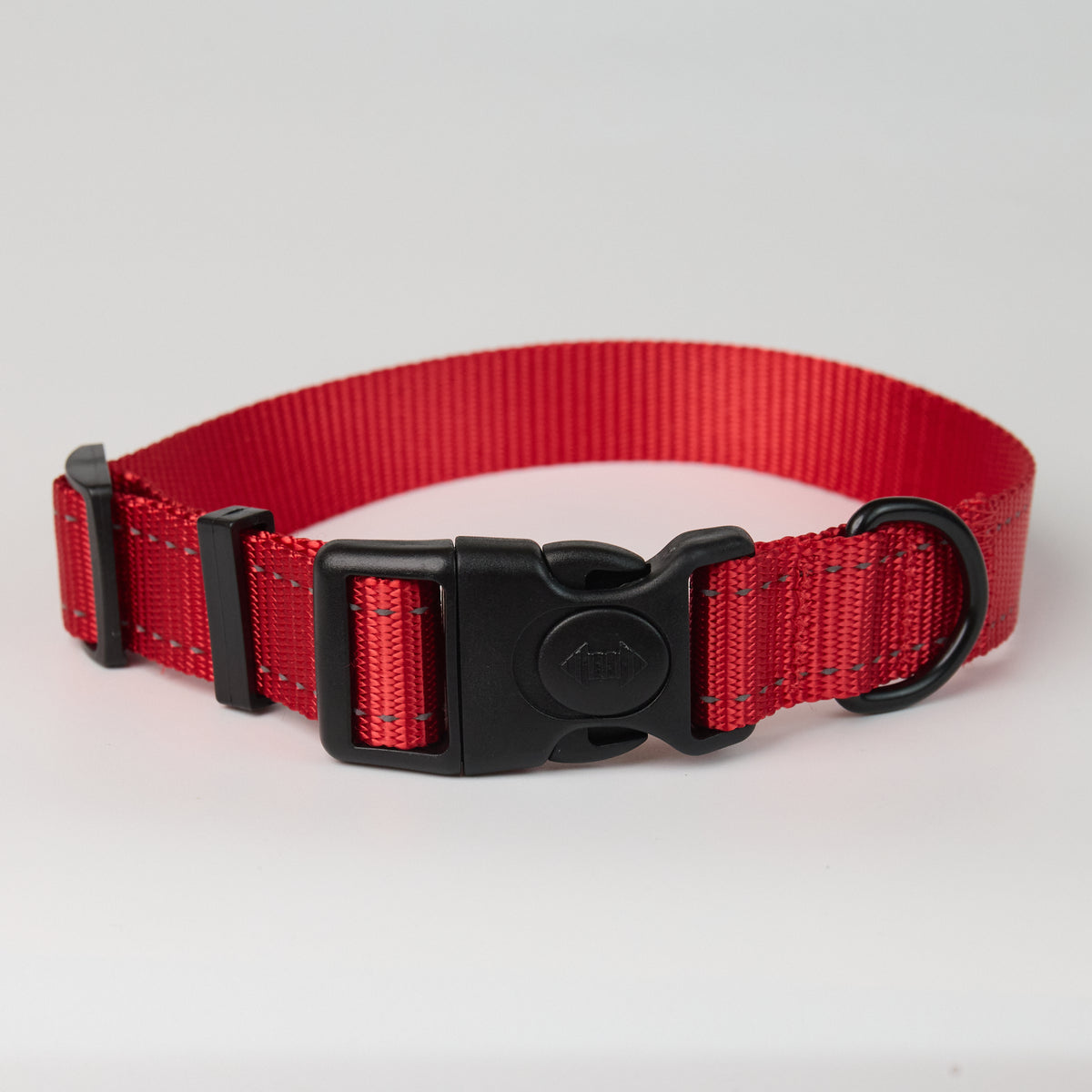 Nylon Dog Collar - Red