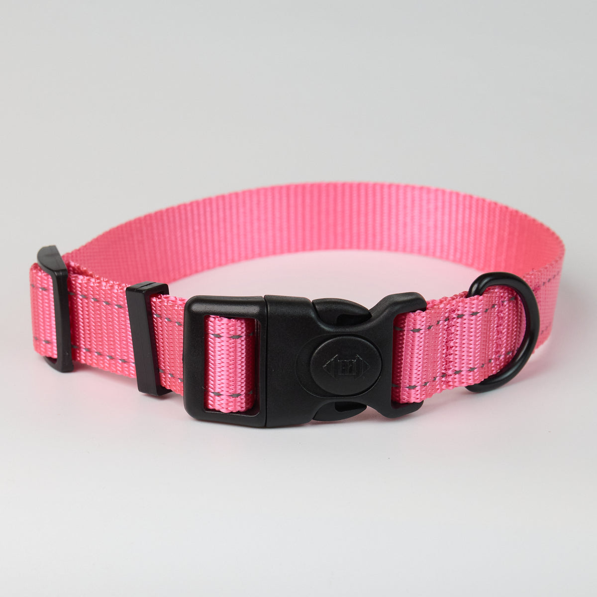 Nylon Dog Collar - Pink