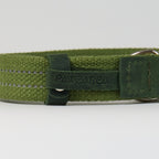 Reflective Canvas Dog Collar - close-up product detail