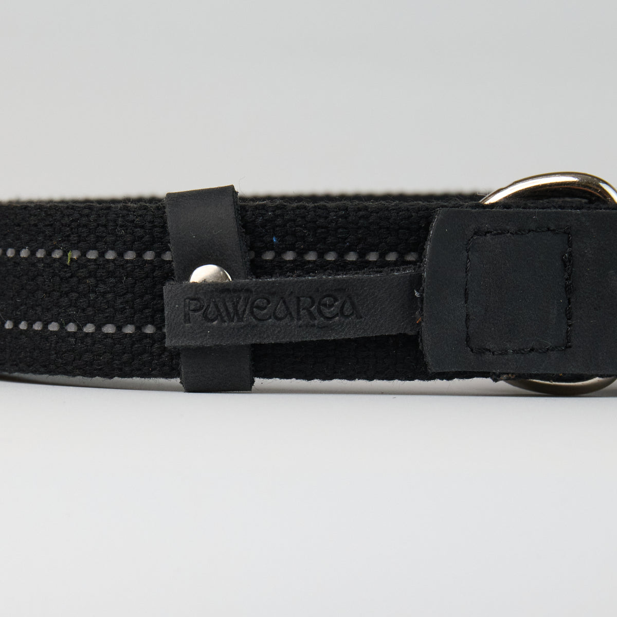 Reflective Canvas Dog Collar - additional product view