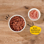 Dogs’n Tiger Adult Premium, Katzenfutter, Köstlich, Nassfutter, Getreidefrei, Pute & Leinöl