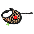 WAUDOG R-Leash Retractable Dog Leash - Leopard