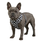 WAUDOG Mesh Breathable Dog Harness with QR Pet Tag - Zebra