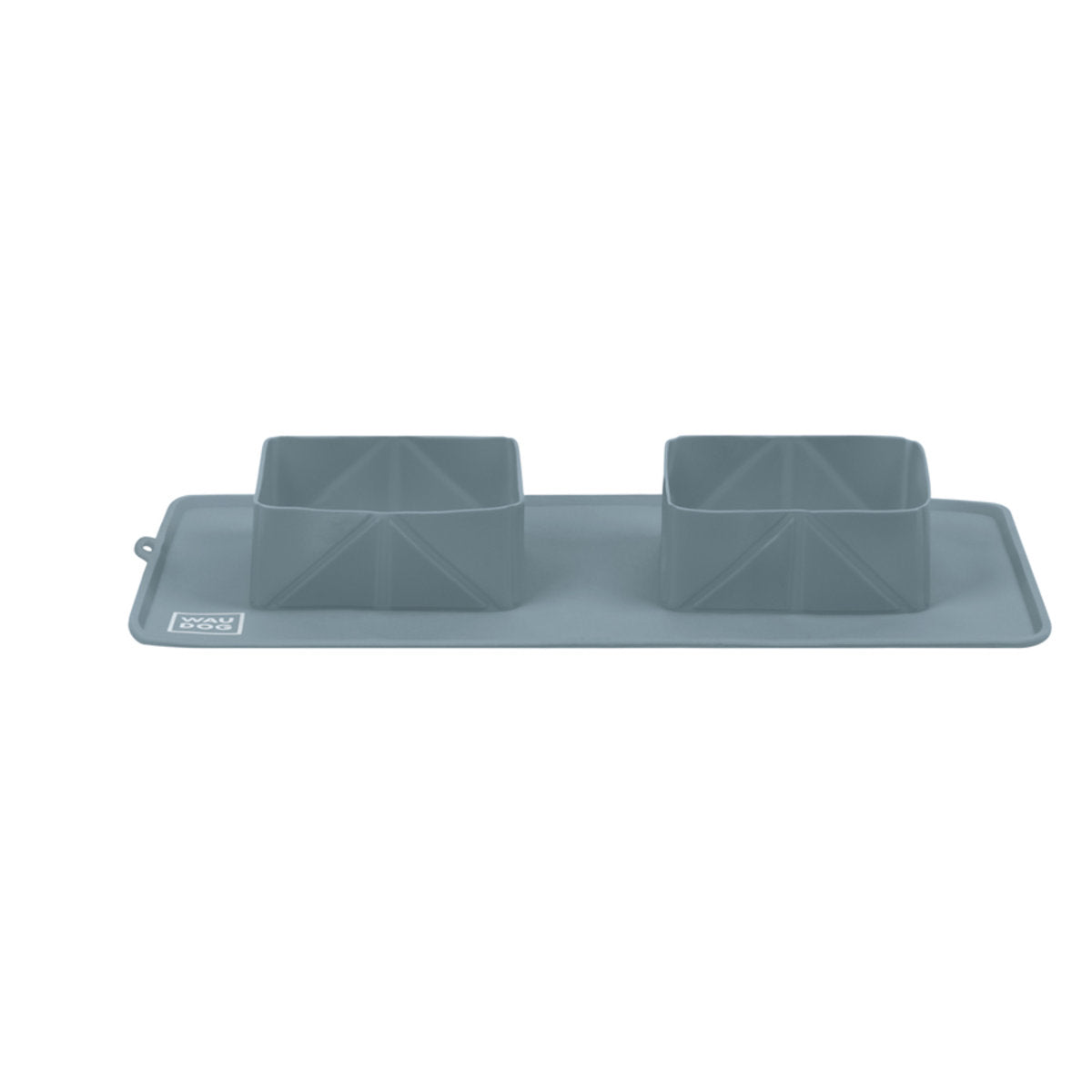 WAUDOG Silicone Portable Folding Bowl - Grey