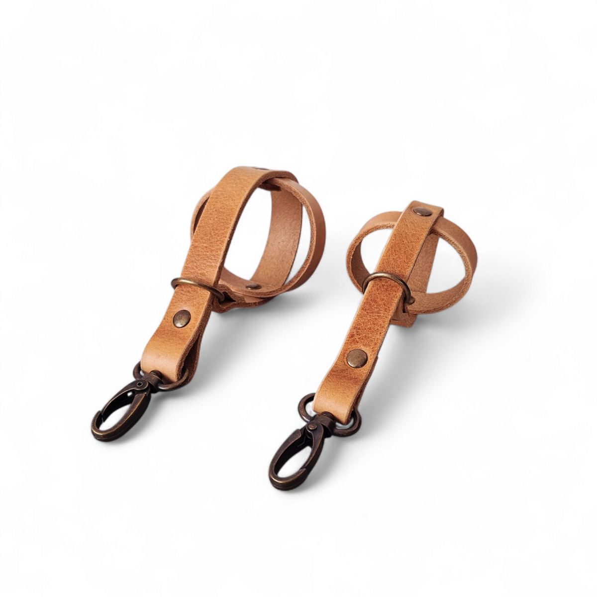 Soporte para pelotas de tenis – Camel (Cognac)