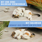 Set de juguetes para gatos – Rellenos de valeriana (3 piezas)