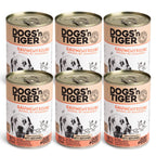 Dogs’n Tiger Adult Premium Hundefutter, Nassfutter, Getreidefrei, Gaumenfreude, Geflügel & Süßkartoffel