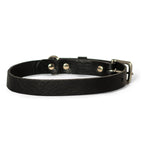 Collar para perro – Piel (negro)
