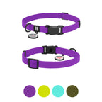 WAUDOG Magnet Dog Collar with QR Passport - Purple