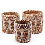 Banana Fiber Storage Basket – Plant Basket (3 Sizes)
