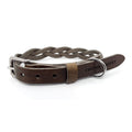 Gedrehtes Hundehalsband – Stein