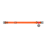 WAUDOG Waterproof Dog Collar with QR Passport - Orange