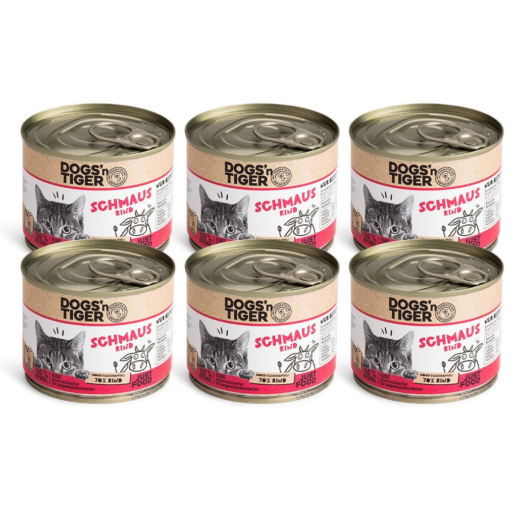 Katzen-Nassfutter – Getreidefreies Rind