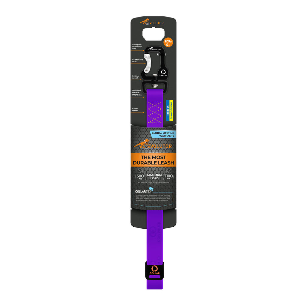 EVOLUTOR Dog Leash - Purple