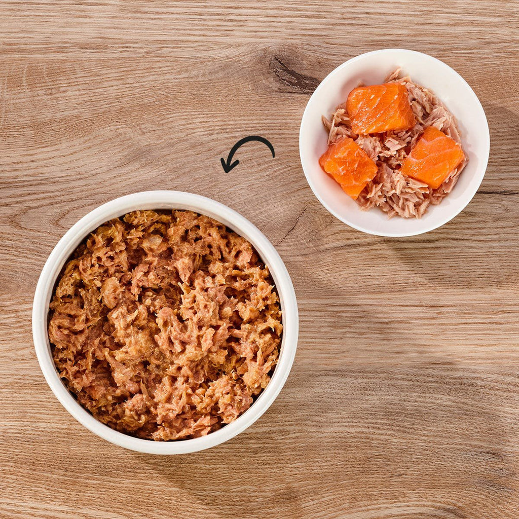 Katzen-Nassfutter – Thunfisch & Lachs (Getreidefrei)
