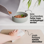 Food base made of vegan leather