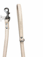 PAWEAREA Signature Embossed Leather Dog Leash