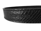 Python Embossed Genuine Leather Dog Collar PAWEAREA®