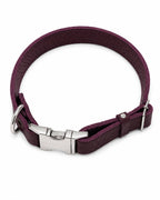 Python Embossed Genuine Leather Dog Collar PAWEAREA®