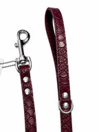 PAWEAREA Signature Embossed Leather Dog Leash