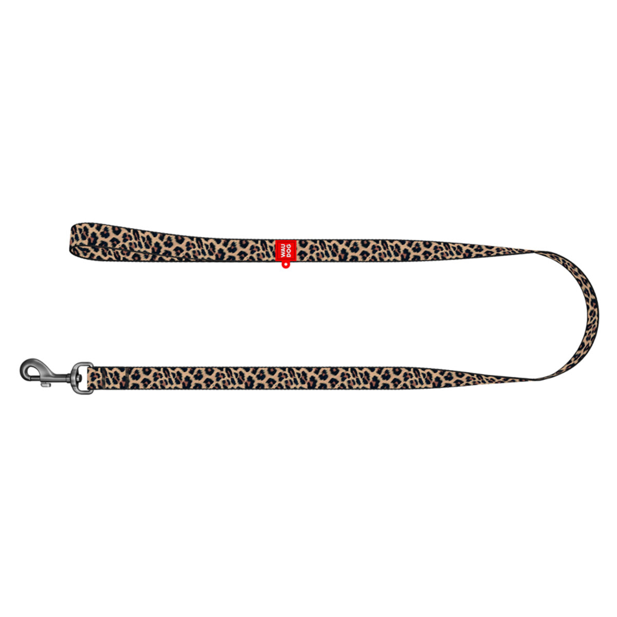 WAUDOG Nylon Dog Leash - Leopard