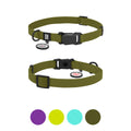 WAUDOG Magnet Dog Collar with QR Passport - Khaki