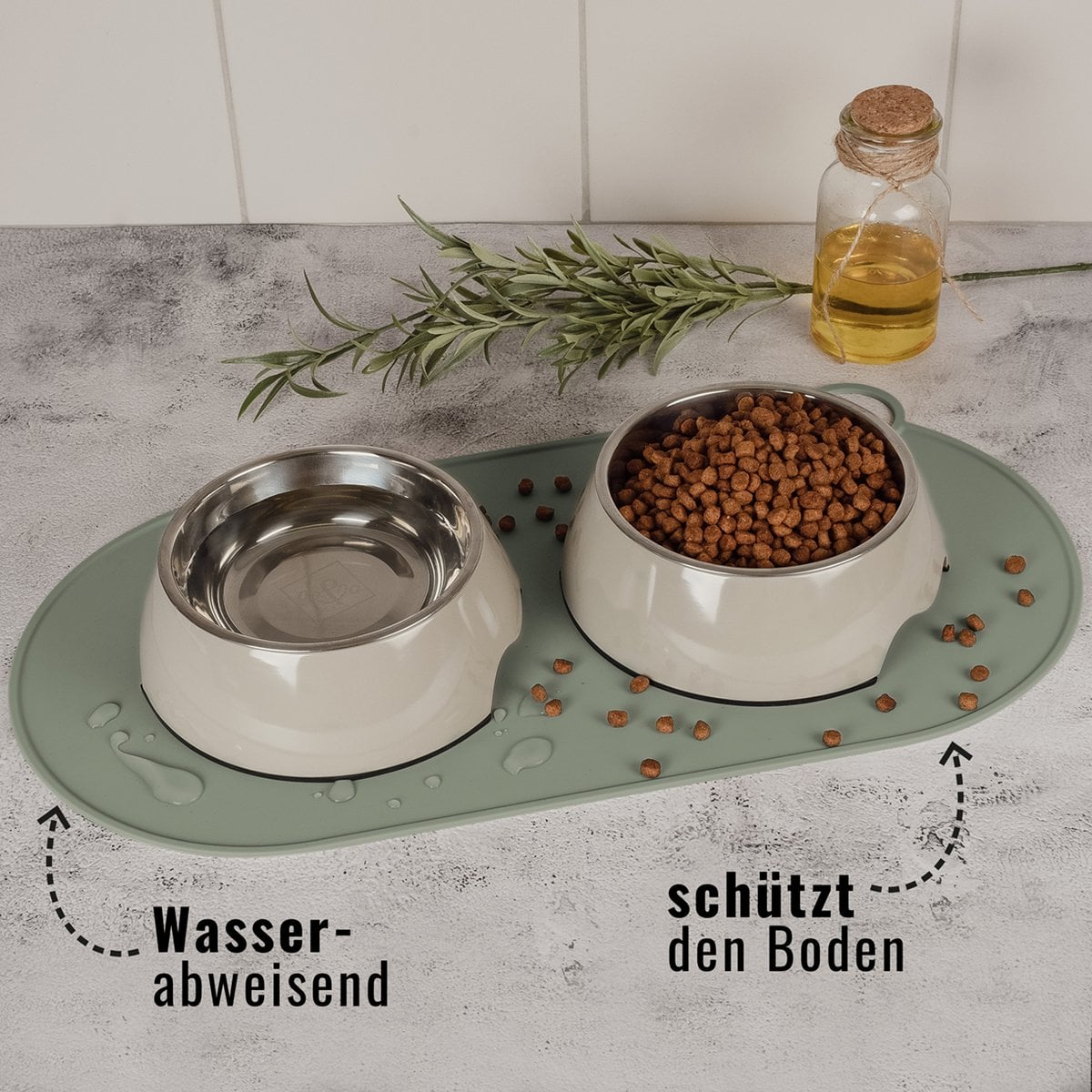 Silicone Pet Bowl Mat