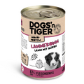 Dogs’n Tiger Junior, Hundefutter, Lammfromm, Hunde Nassfutter, Welpen Futter, Monoproteine, Lamm & Kürbis
