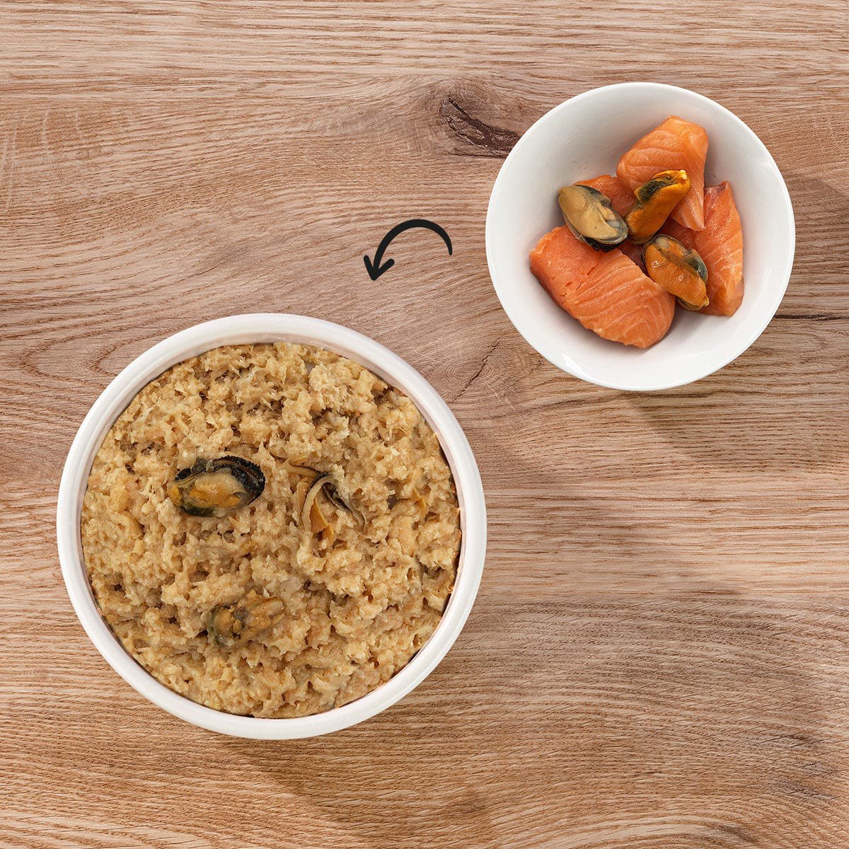 Dogs’n Tiger Adult, Premium Katzenfutter, Wonne, Nassfutter, Getreidefrei, Lachs & Muscheln