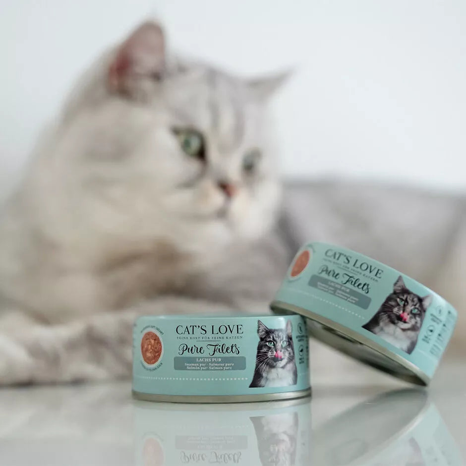 CL Pure Filets Salmon Wet Cat Food – 100% Salmon Fillets 100g