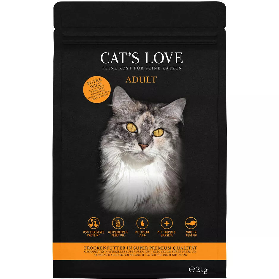 CL Adult Turkey & Wild – Grain-Free & Hypoallergenic Cat Food