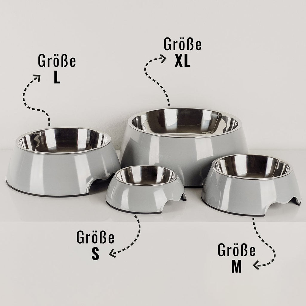Double Bowl Set – Grey.For Dogs & Cats