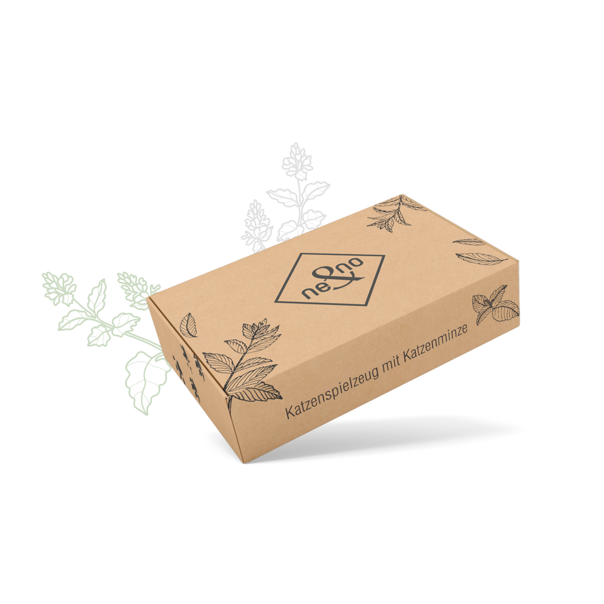 Juguetes para gatos con hierba gatera - Set rellenable (3 juguetes + 9 bolsas de hierba gatera)