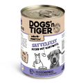 Dogs’n Tiger Adult Hundefutter, Nassfutter, Sattelfest, Getreidefrei, hypoallergen, Monoprotein, Pferd & Kartoffel