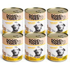 Dogs’n Tiger Adult Premium Hundefutter, Nassfutter, Getreidefrei, Mahlzeit, Huhn & Karotte
