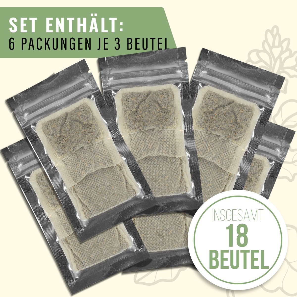 Paquetes de recarga – Bolsitas de valeriana o hierba gatera