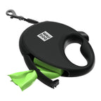 WAUDOG Nylon Dog Leash - Black