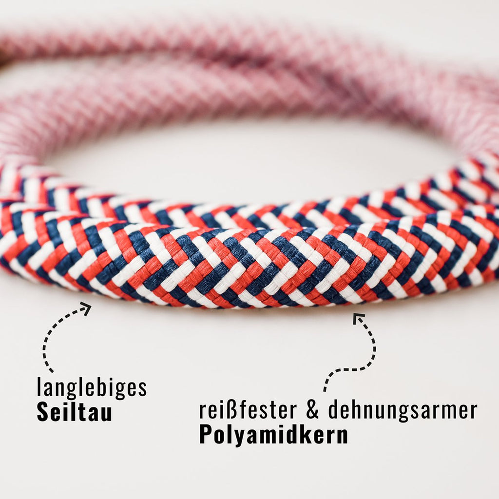 Correa de Cuerda para Perro – Estilo Urbano (120 cm)