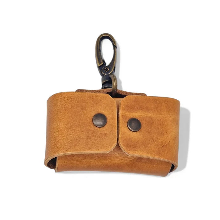 Dispensador de bolsas para excrementos de perro – Camel (Coñac)