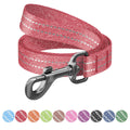 WAUDOG Re-cotton Reflective Dog Leash - Red
