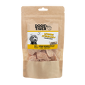 Hunde Snacks, Leckere Stückchen, Leckerlies, 99% gefriergetrocknetes Hühnchenbrustfilet