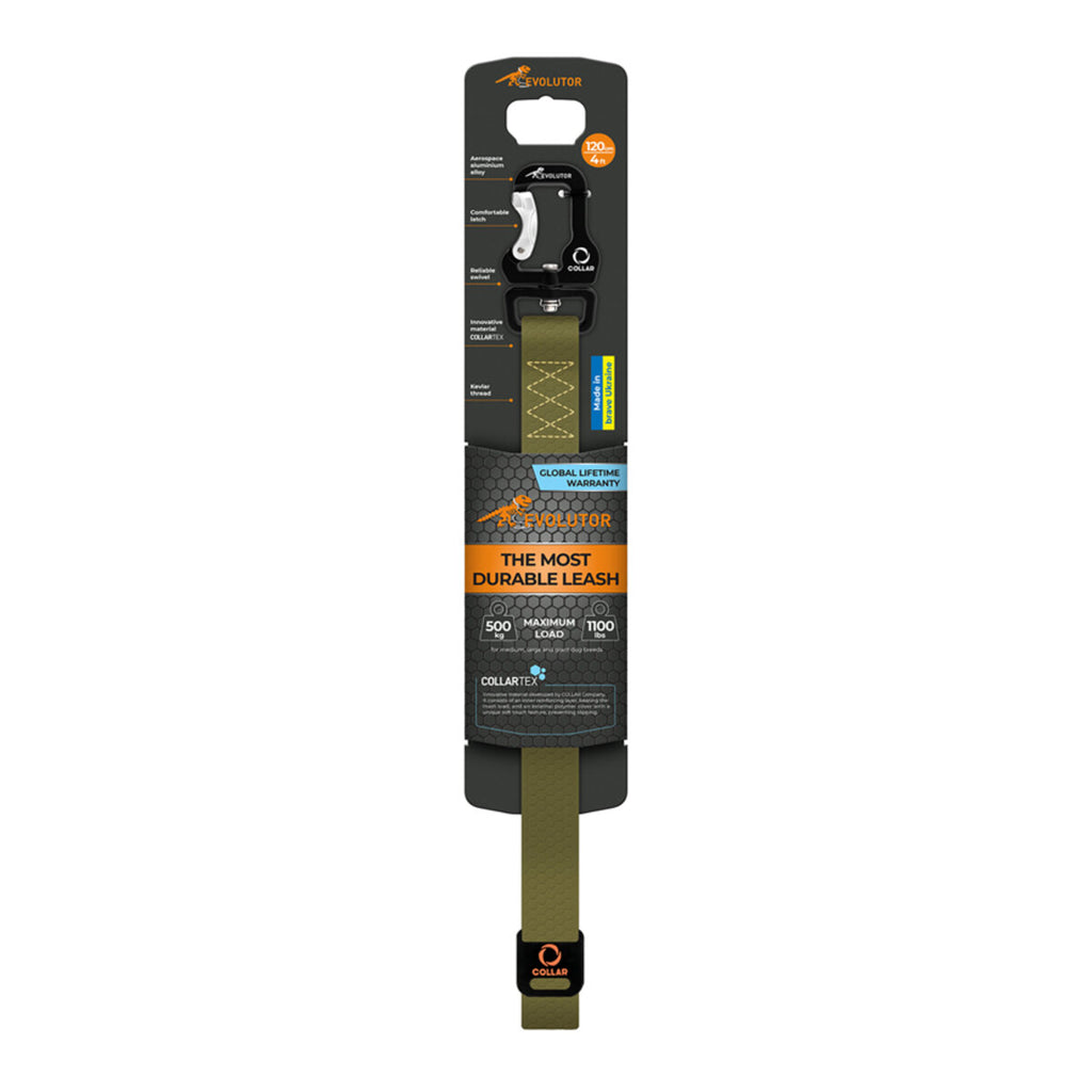 EVOLUTOR Dog Leash - Khaki