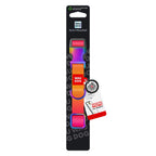 WAUDOG Nylon Dog Collar with QR Passport - Gradient - Orange