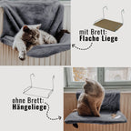 Acogedora Cama para Gatos de Radiador con 5 Palitos de Matatabi