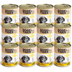 Dogs’n Tiger Junior, Welpen Premium Hundefutter, Nassfutter, Getreidefrei, Fein Gemacht, Huhn & Süßkartoffel